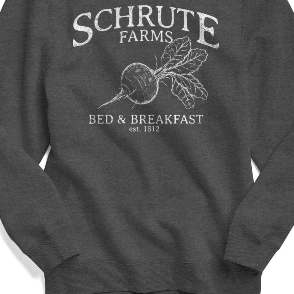 Schrute Farms Hoodie, The Office Hoodie, Hooded Sweatshirt, Schrute Farm…